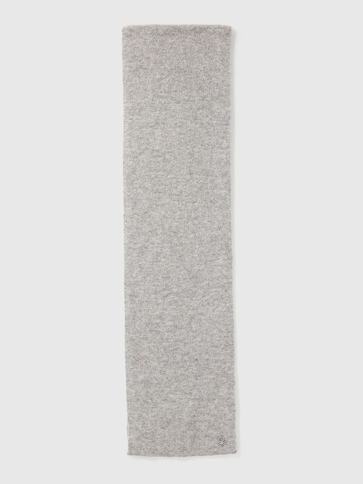 KNITTED SCARF Junior Boy image number 2